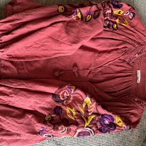 Embroidered Floral Blouse